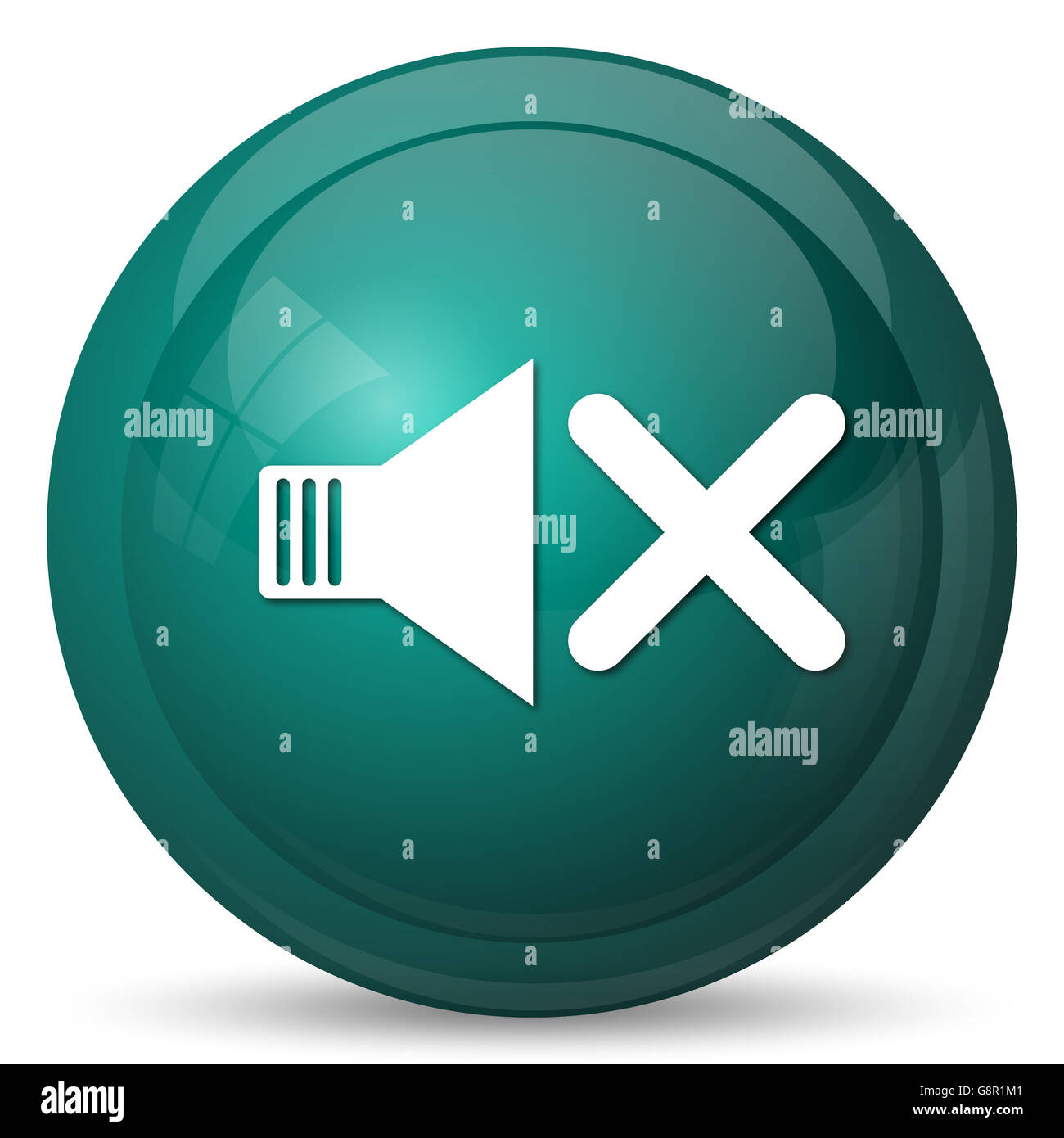 Sound button icon speaker hi-res stock photography and images - Alamy