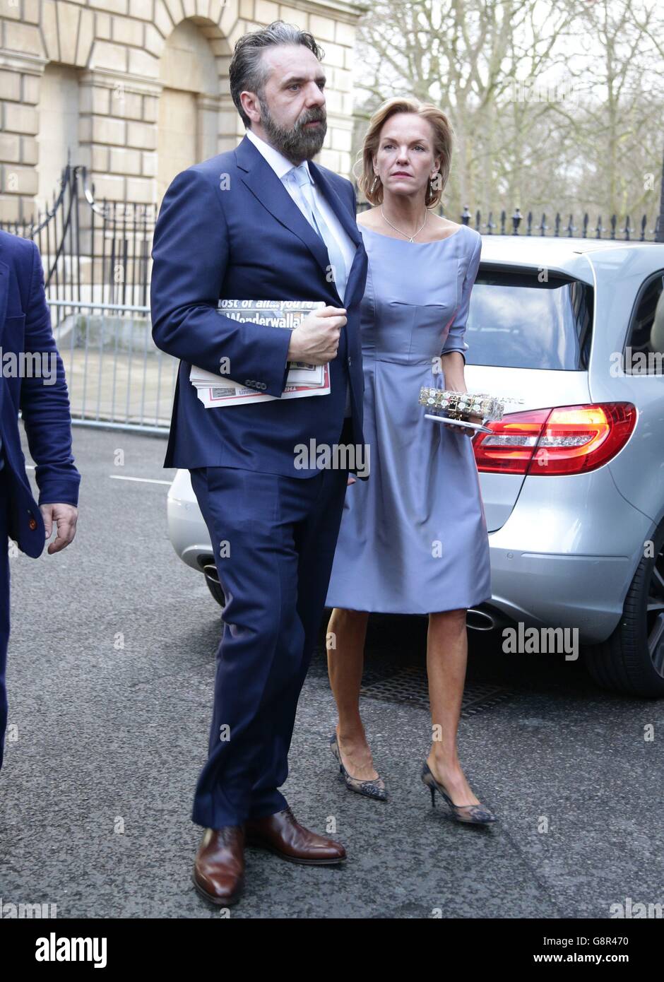 Rupert Murdoch and Jerry Hall wedding Stock Photo - Alamy