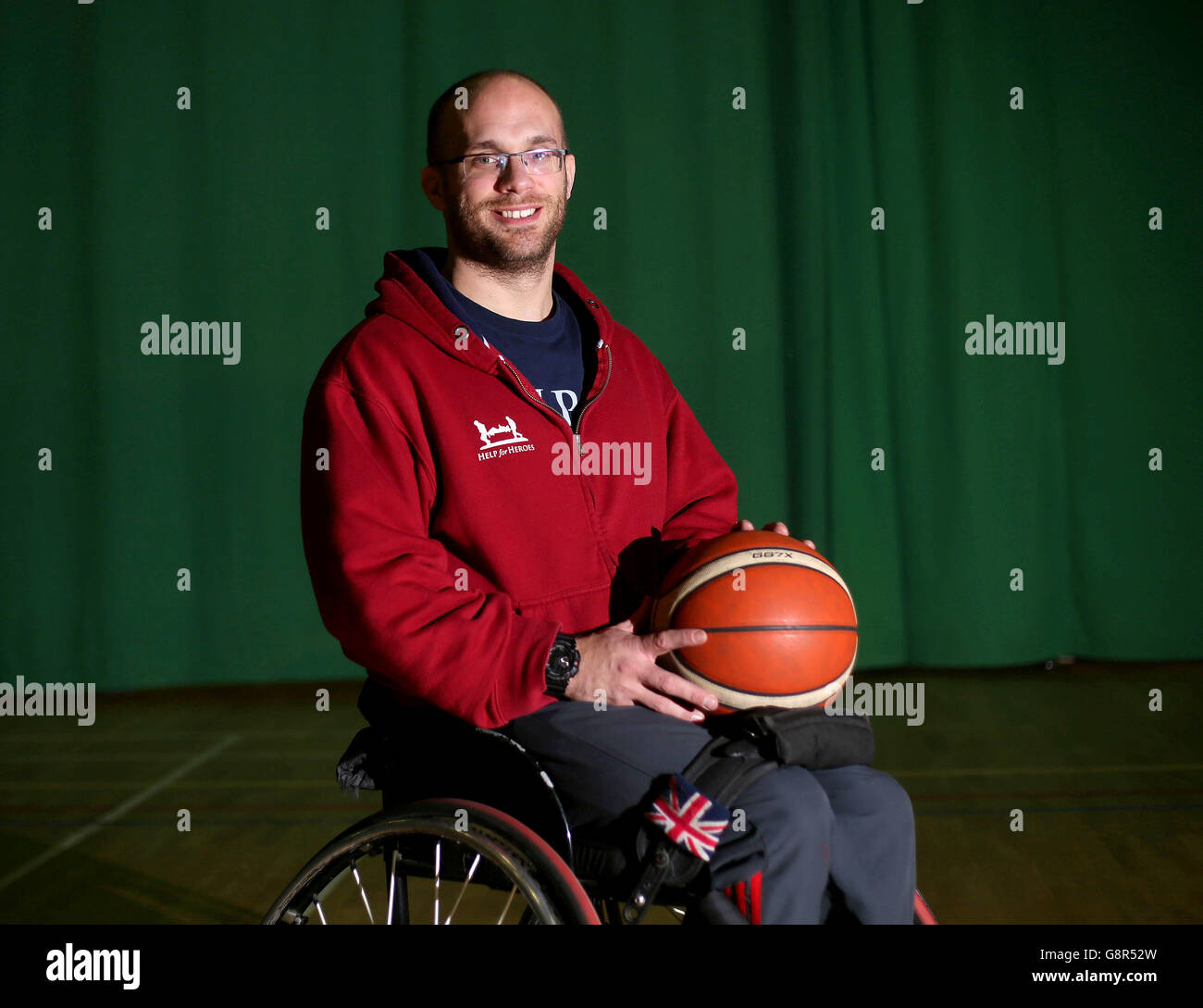 UK wheelchair basketball team training session Stock Photo Alamy