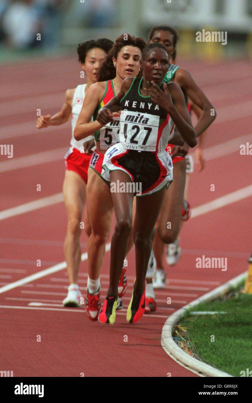 Athletics sixth world championships 1997 hires stock photography and