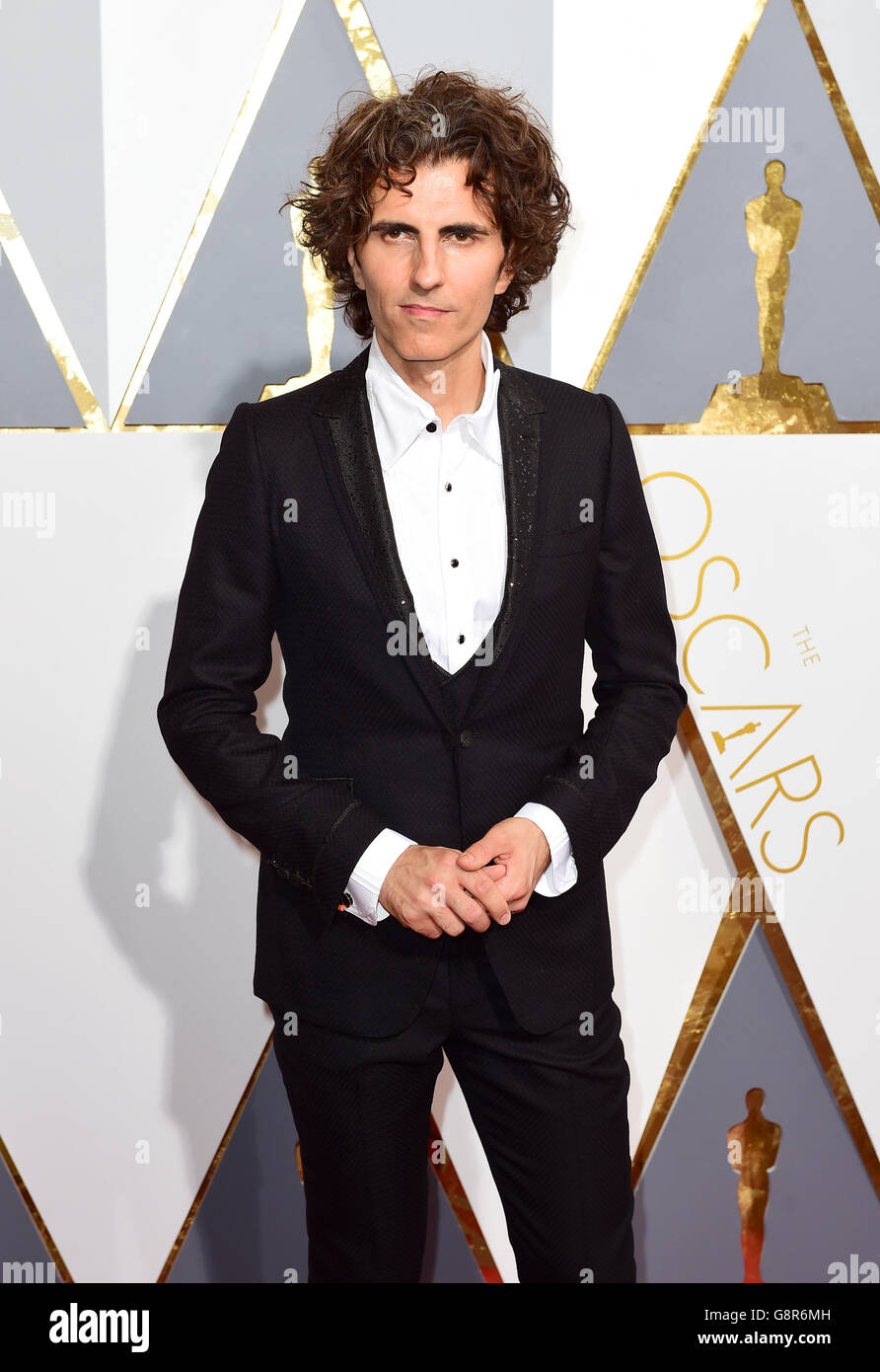 Stephan Moccio arriving at the 88th Academy Awards held at the Dolby