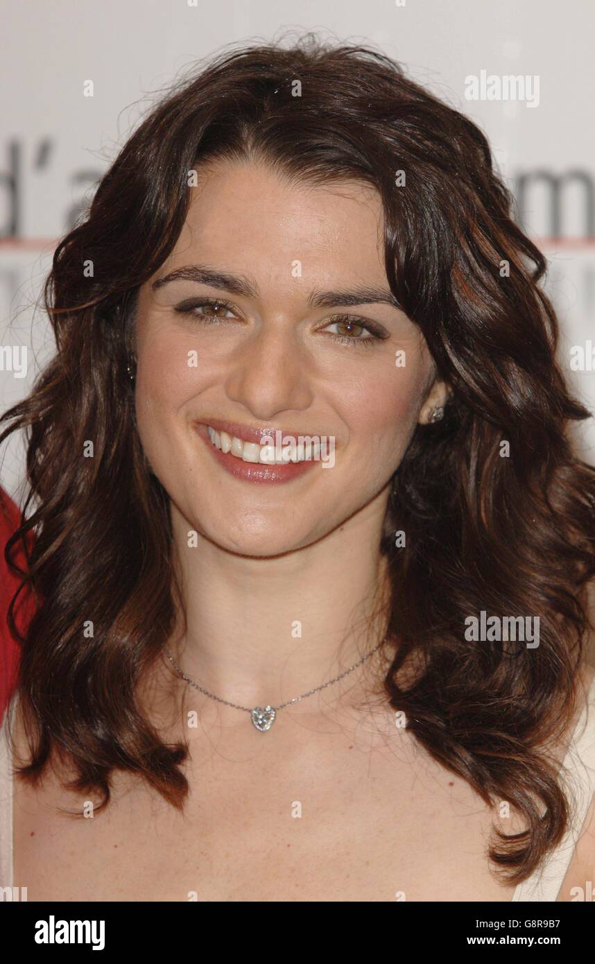 Rachel Weisz attends a photocall for new film The Constant Gardener, at the Palazzo del Casino. Stock Photo