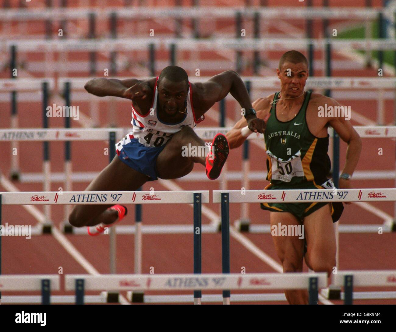 Athletics Sixth IAAF World Championships Athens 1997 Men's 110m