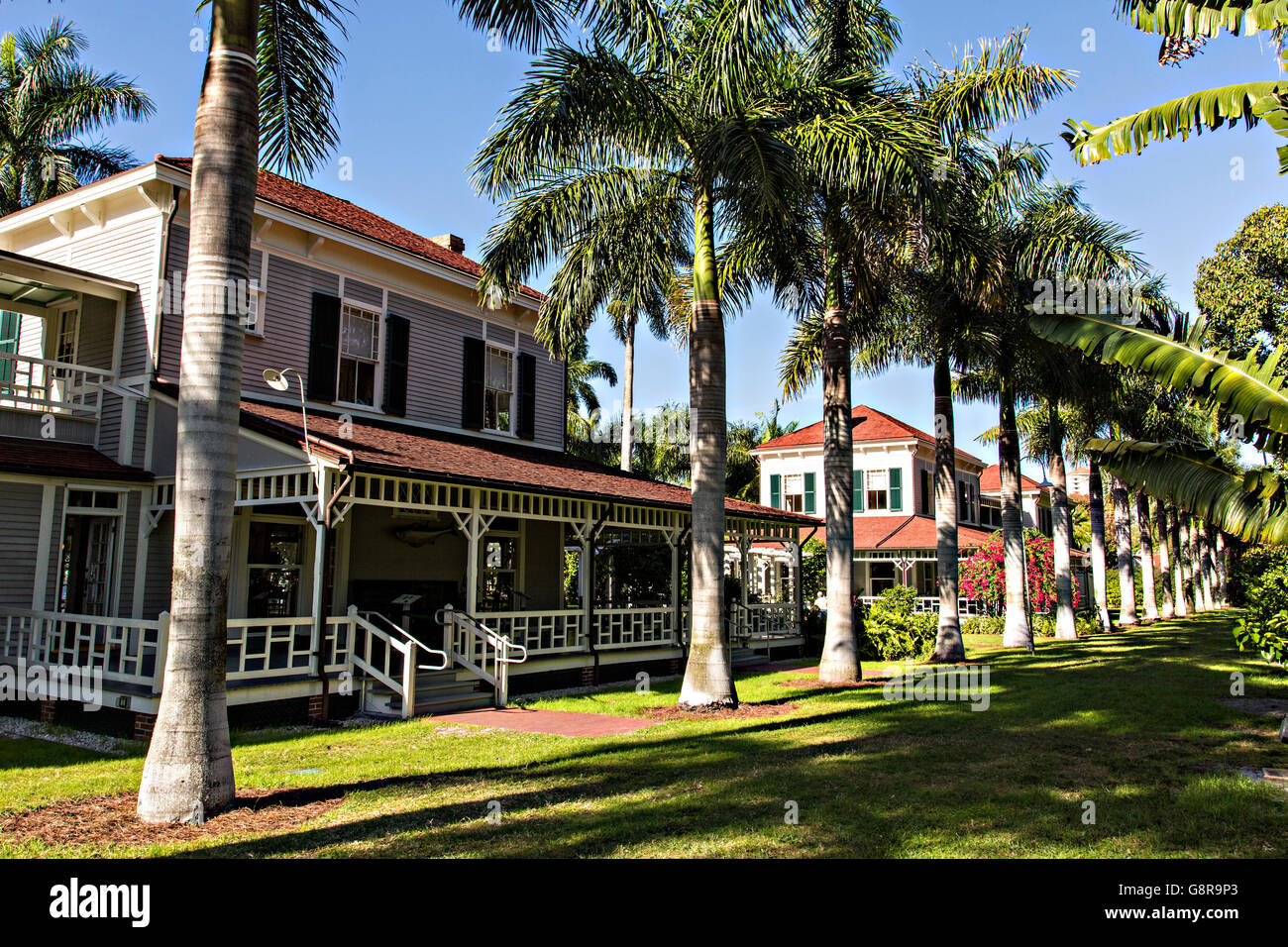 The winter home of Thomas Alva Edison beside the Caloosahatchee River