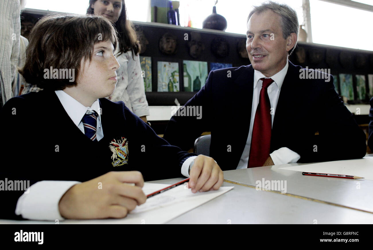 POLITICS Blair 4 Stock Photo - Alamy