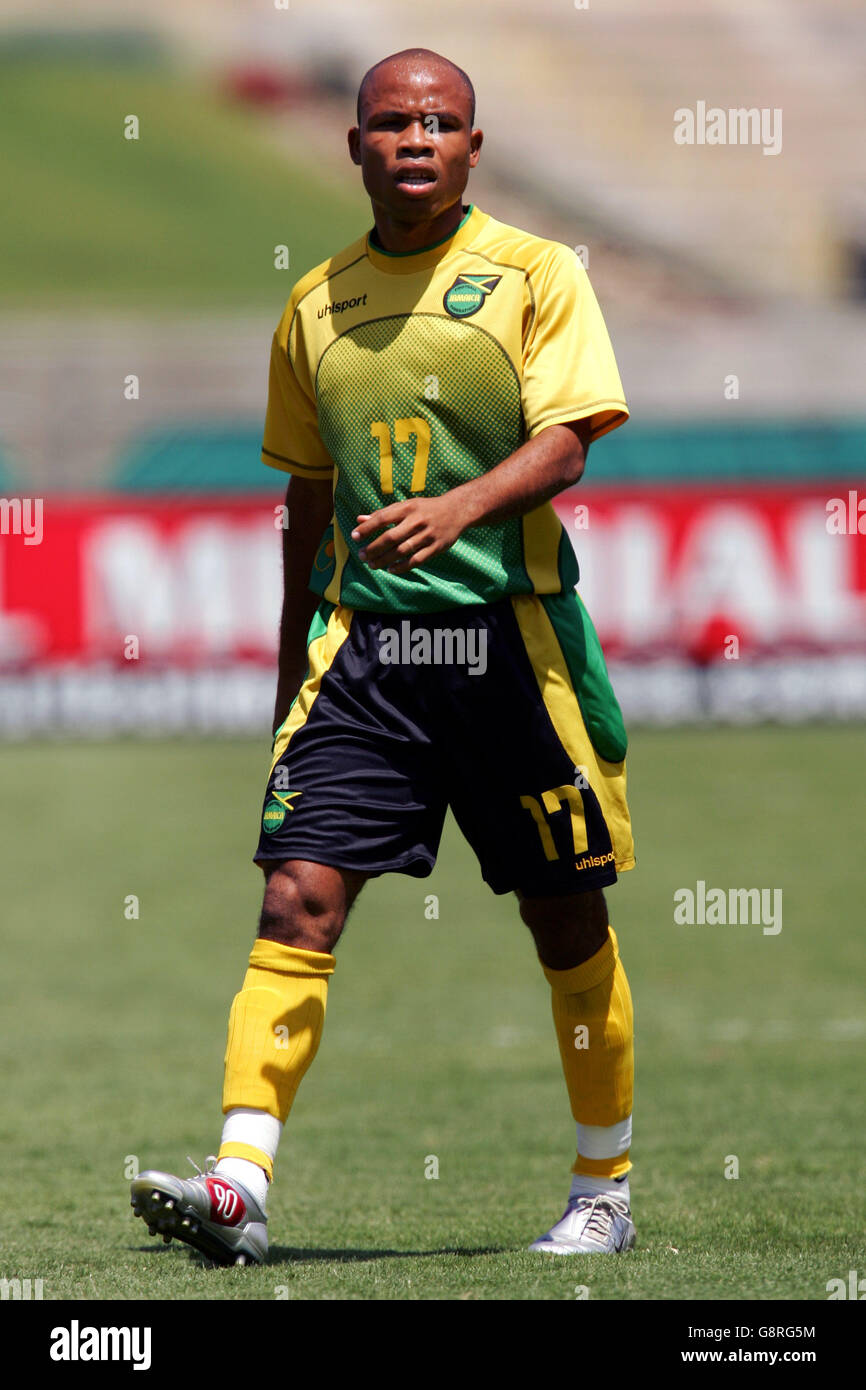 Soccer CONCACAF Gold Cup 2005 Group C Jamaica v South Africa