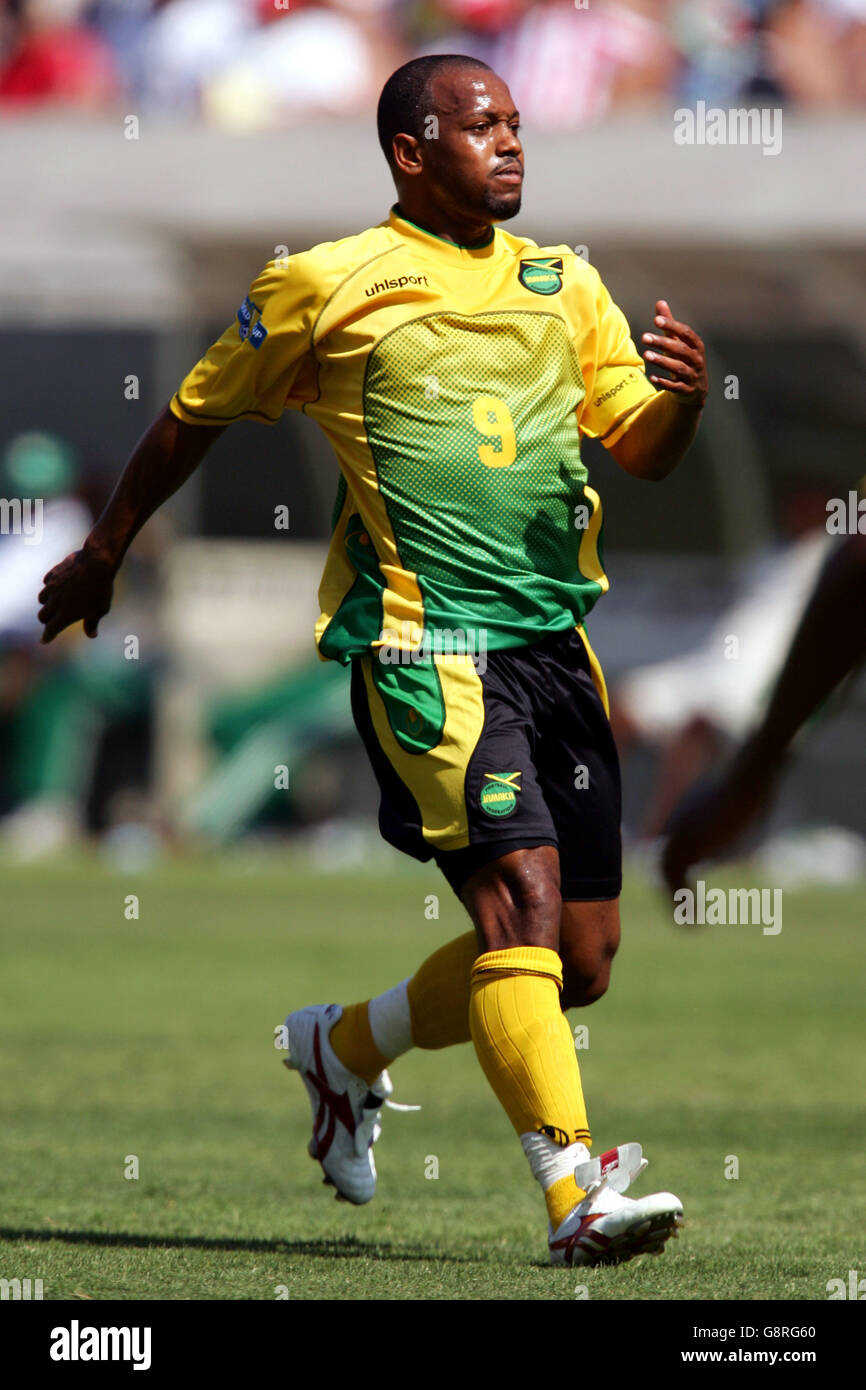 Soccer CONCACAF Gold Cup 2005 Group C Jamaica v South Africa
