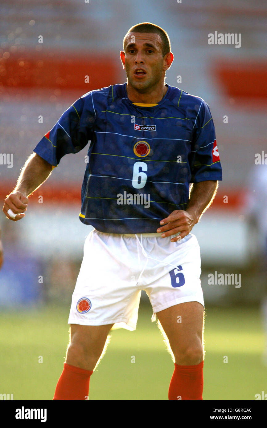 Soccer - CONCACAF Gold Cup 2005 - Group A - Colombia v Panama - Orange Bowl Stadium. Juan Carlos Ramirez, Colombia Stock Photo