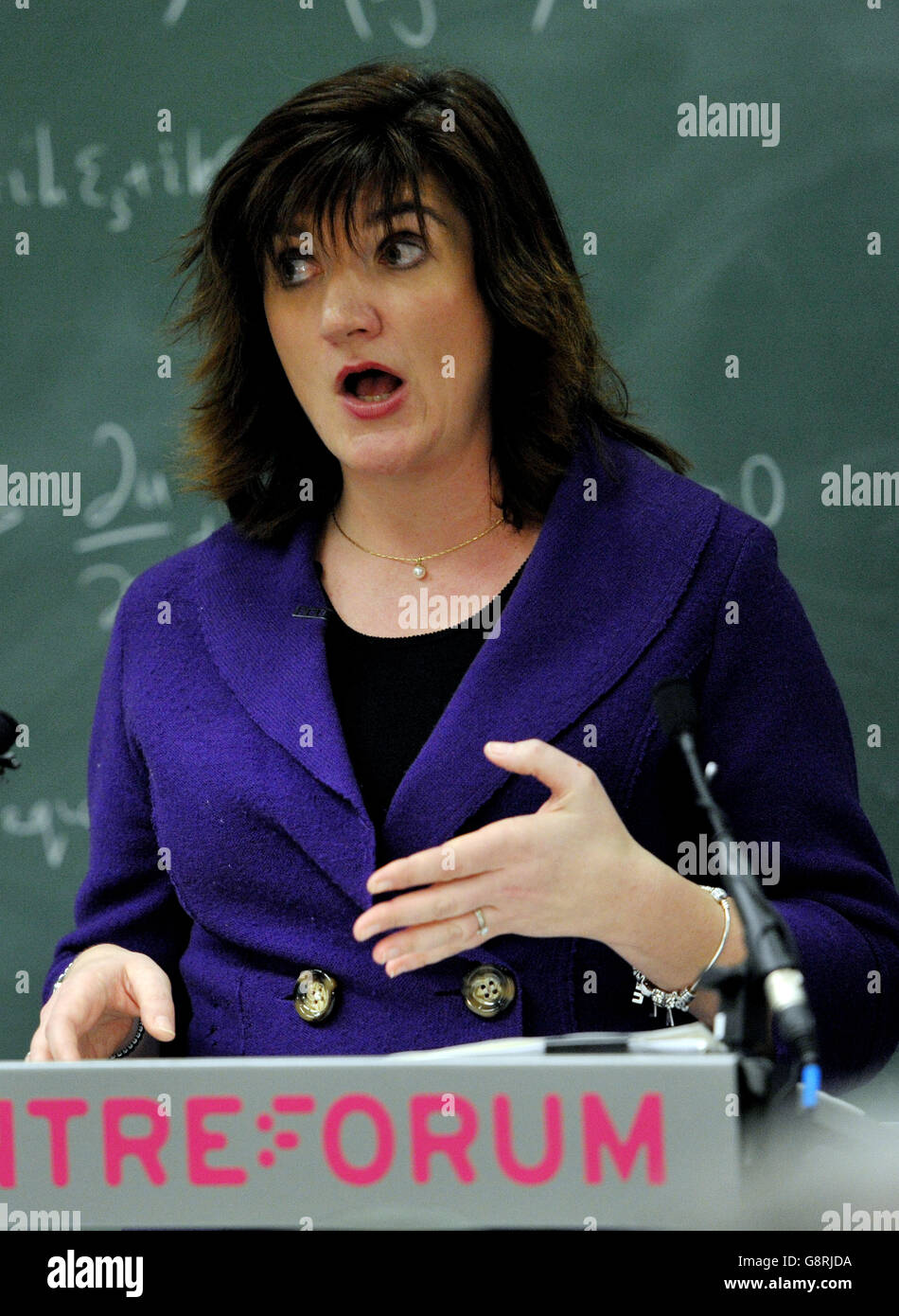 Education Secretary Nicky speaks as she launches the Department