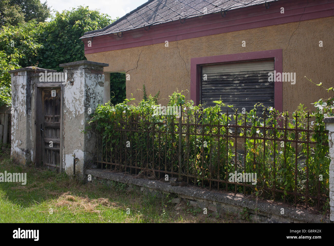 Abandoned home and land in the village of Bakonygyirot, GyorMoson