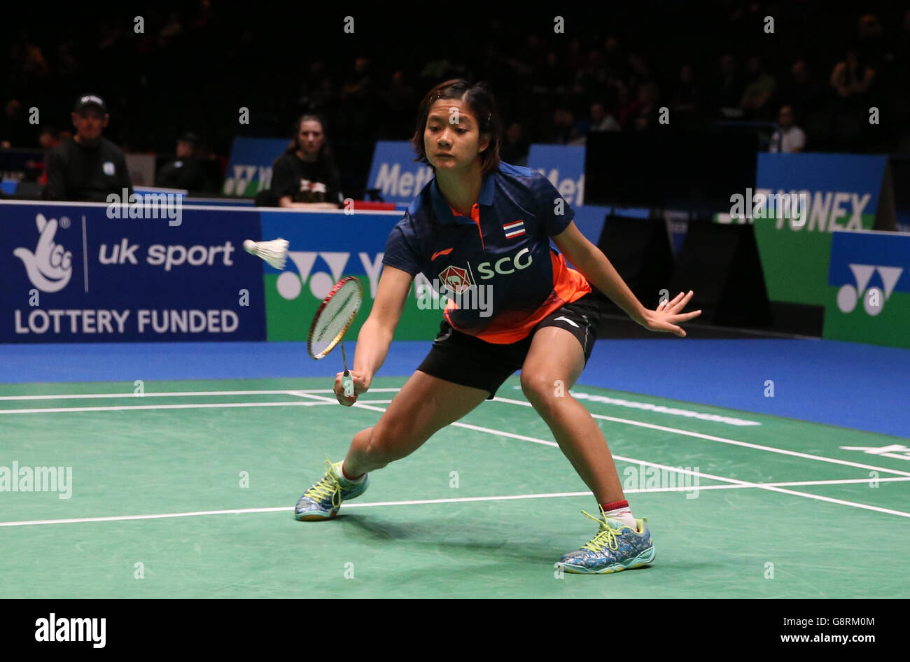YONEX All England Open Badminton Championships - Day One - Barclaycard Arena Stock Photo
