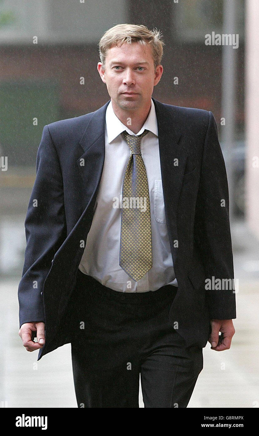 David Eden, 61 arrives at Preston Crown Court, Thursday September 15, 2005 where he is to face trial charged with facilitation over the deaths of 21 cockle pickers in Morecambe Bay. The group of cocklers became trapped in rising tides in Hest Bank, Lancashire, on 5 February. Police believe 23 people died in the tragedy, but two bodies have still not been found. PRESS ASSOCIATION Photo. Photo credit should read: Martin Rickett/PA Stock Photo