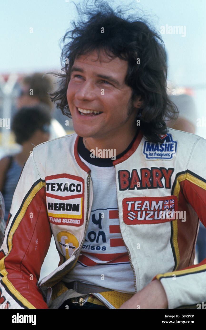 Barry Sheene Stock Photo Alamy