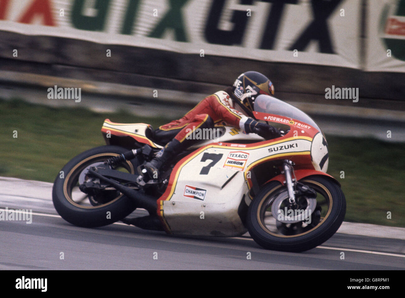 Barry Sheene 1976 and 1977 Motorcycle World Champion Illustration