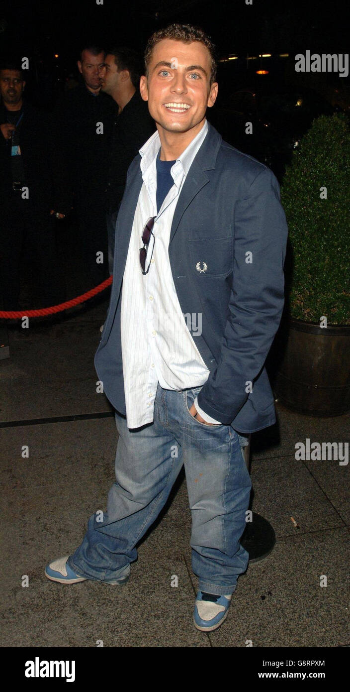 Celebrity Love Island star Paul Danan arrives at the programme's re-union party at the Embassy club, central London, Thursday 15 September 2005. PRESS ASSOCIATION Photo. Photo credit should read: Steve Parsons/PA Stock Photo