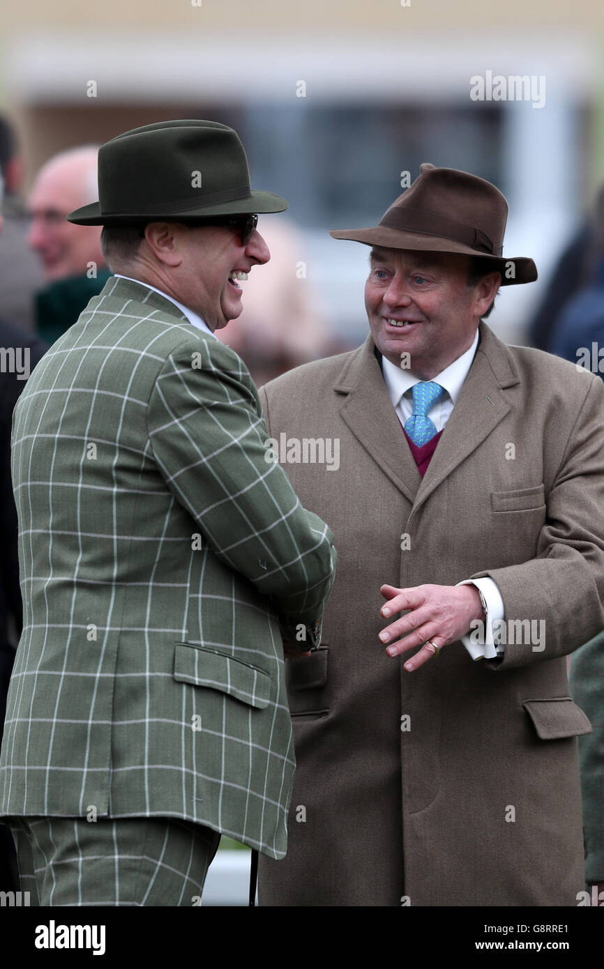 Horse racing trainer nicky henderson hi-res stock photography and images -  Page 4 - Alamy