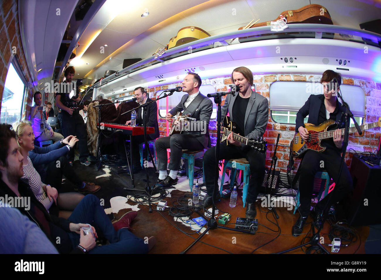 Virgin Radio Live Launch Stock Photo Alamy
