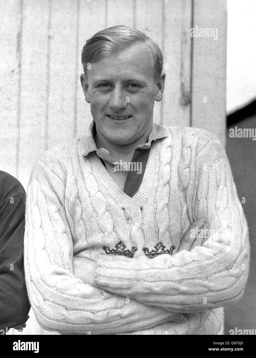 Christopher E Winn of the Oxford University Rugby Team. Stock Photo