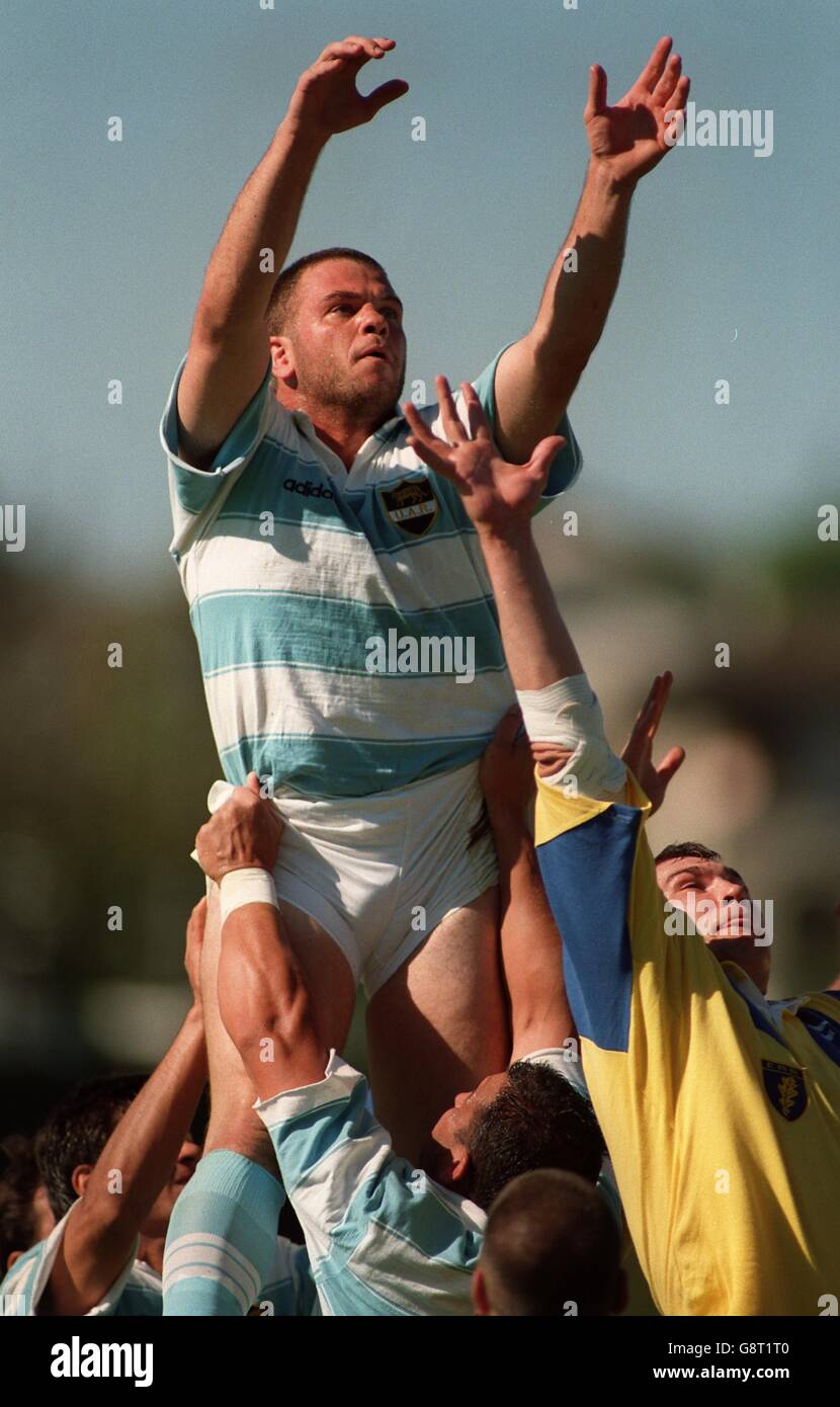 Rugby union coupe latine de france argentina romania stade patrice hi ...