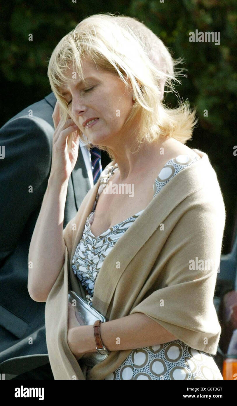The Countess of Wessex arrives at St. George's Church in Benenden, Kent, today 16th Seprember 2005 for a thanks giving service for the Countess of Wessex mother Mary Rhys-Jones who died in August. Watch for PA Story ROYAL Sophie. Press Association Photo. Photo credit should read Gareth Fuller/PA Stock Photo