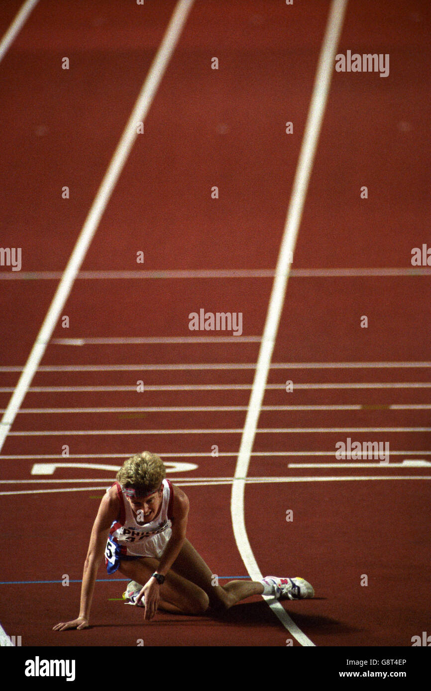 Athletics - World Championships Tokyo - Womens 3000M Final Stock Photo