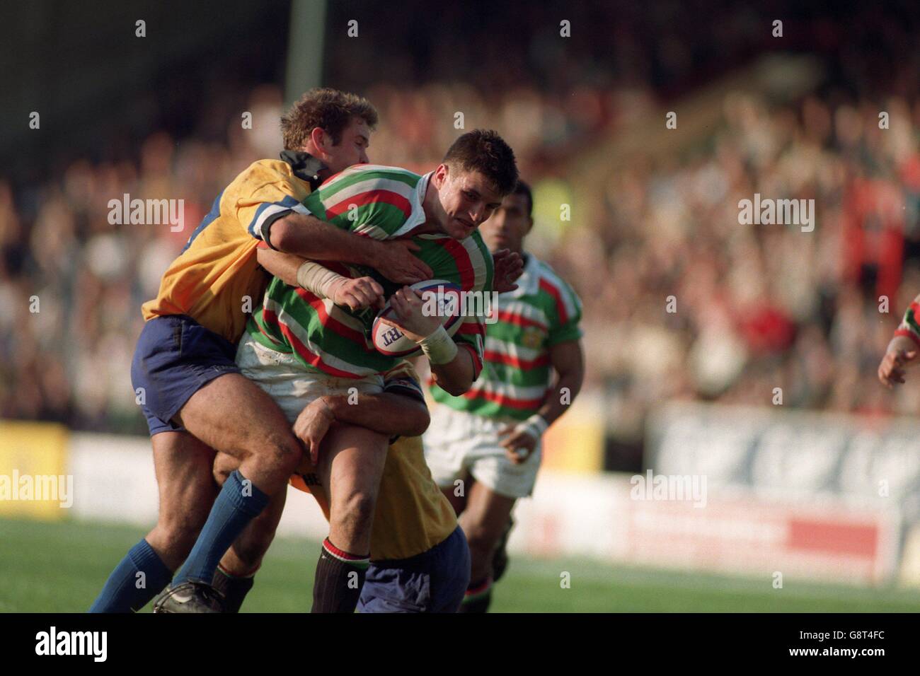 Rugby Union Allied Dunbar Premiership Leicester V Bath Stock Photo rugby-union-allied-dunbar-premiership-leicester-v-bath-stock-photo