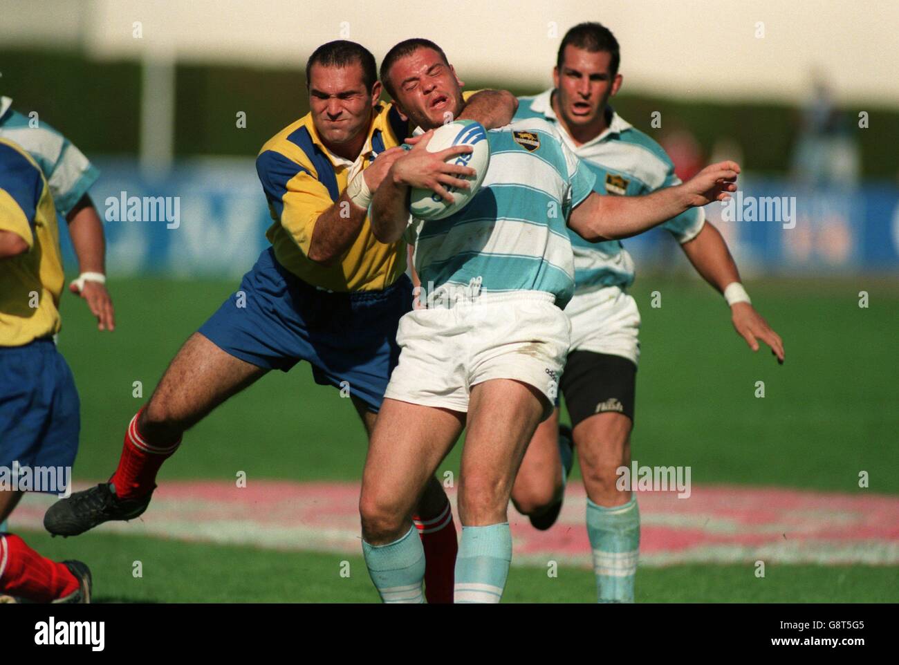 Rugby Union Coupe Latine de France Argentina v Romania Stock Photo