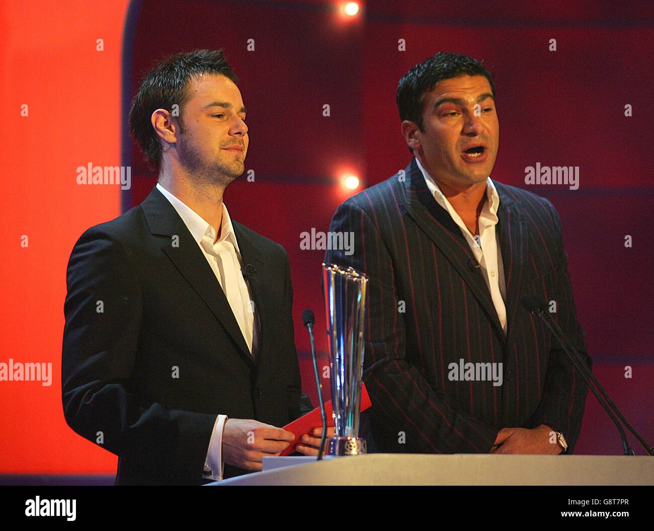 Mastercard FIFPro World XI Player Awards 2005 - BBC TV Centre Stock Photo