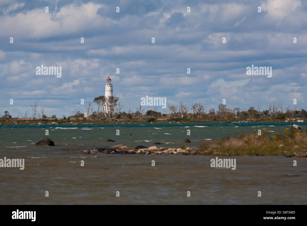 Nottawasaga Lighthouse at Collingwood, Ontario, Canada Stock Photo Alamy