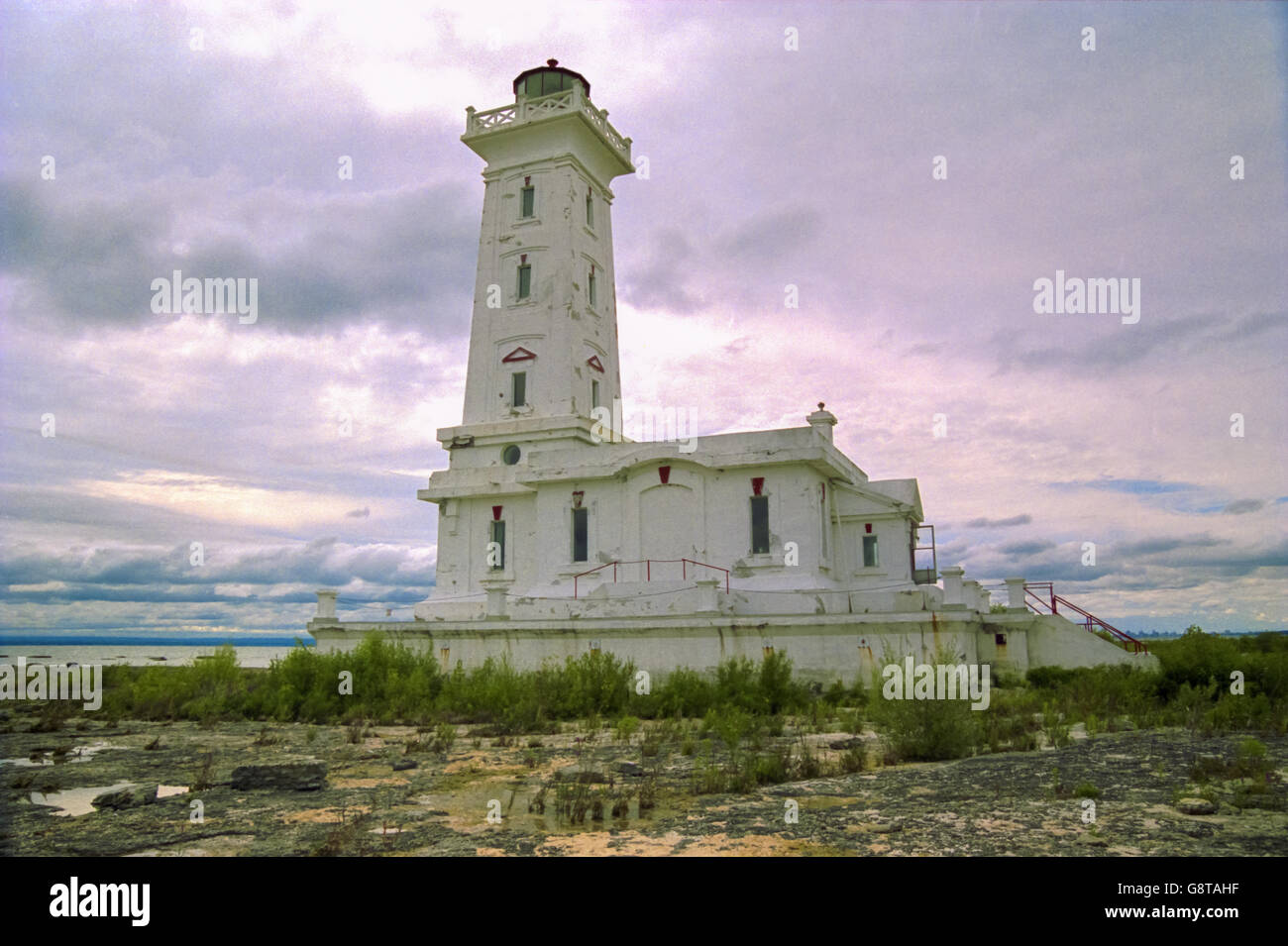 Point Abino Lighthouse at Fort Erie, Ontario, Canada Stock Photo Alamy
