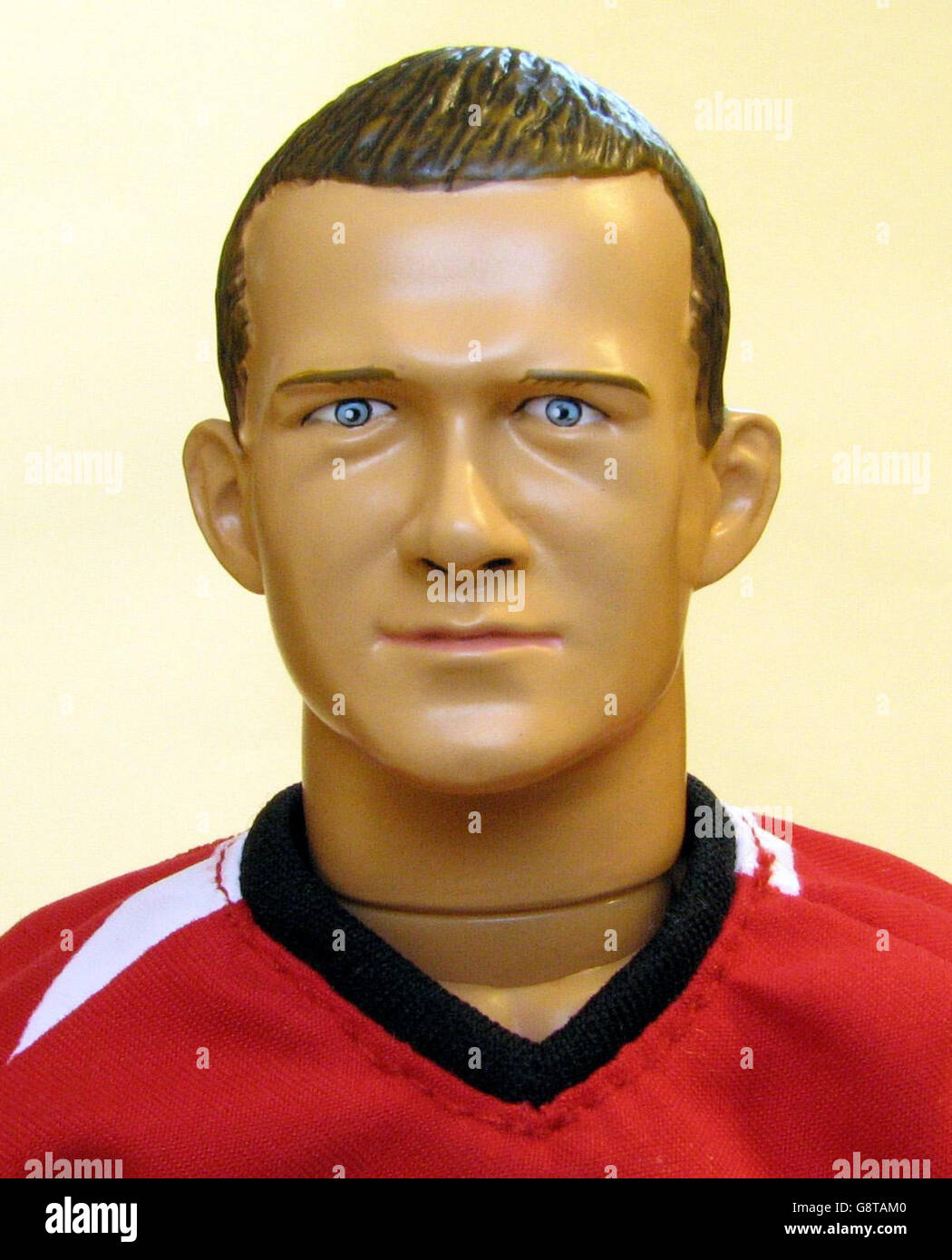 Manchester united and england striker wayne rooney hi-res stock
