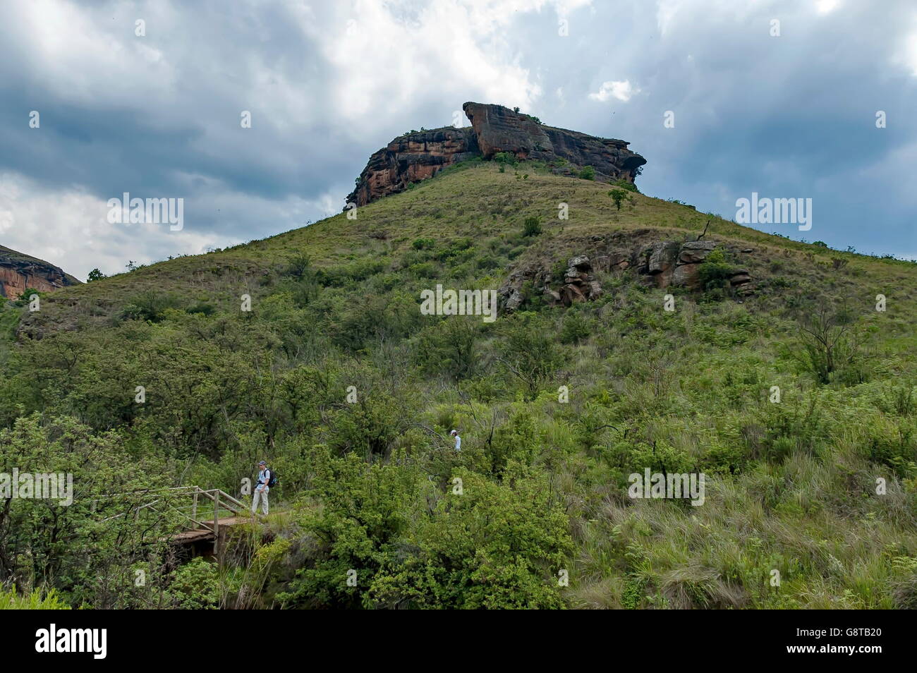 Giants Castle KwaZulu-Natal nature reserve, Drakensberg South Africa Stock Photo
