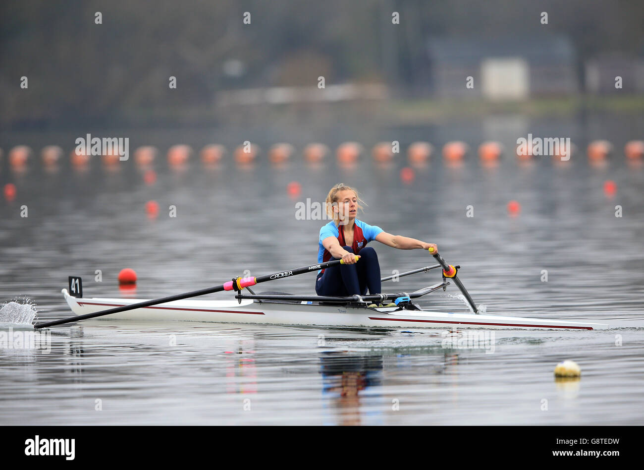British Rowing Olympic Trials Day Two Caversham Stock Photo Alamy