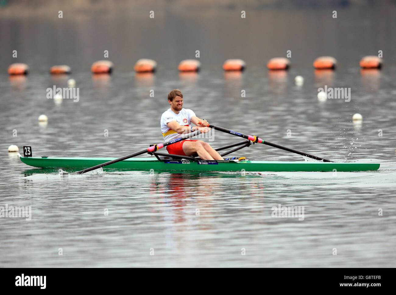 British Rowing Olympic Trials Day Two Caversham Stock Photo Alamy