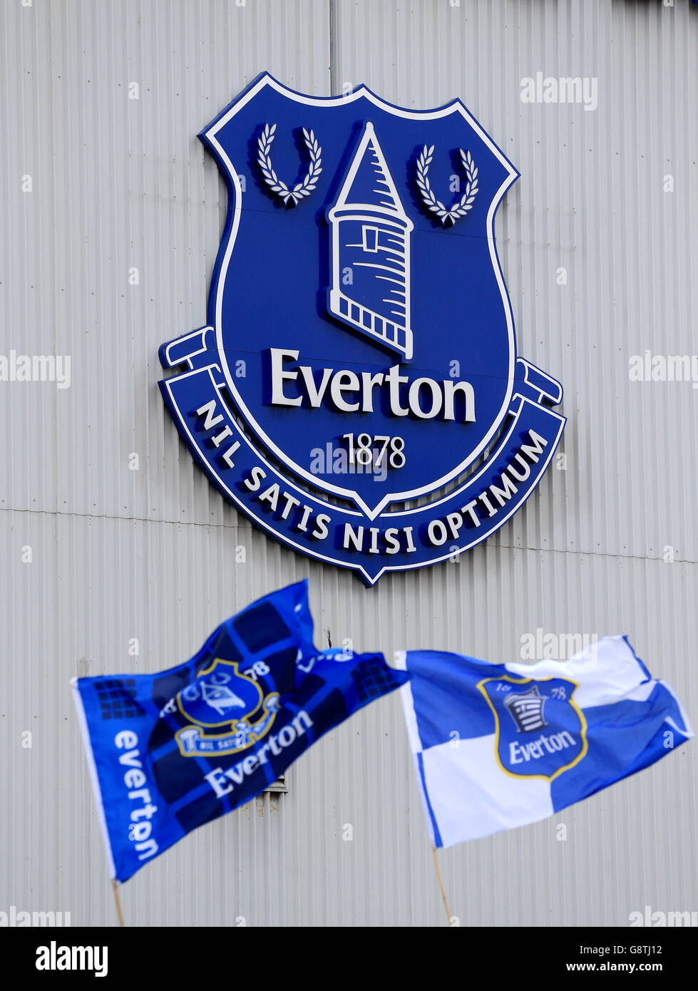 Everton v Arsenal - Barclays Premier League - Goodison Park Stock Photo