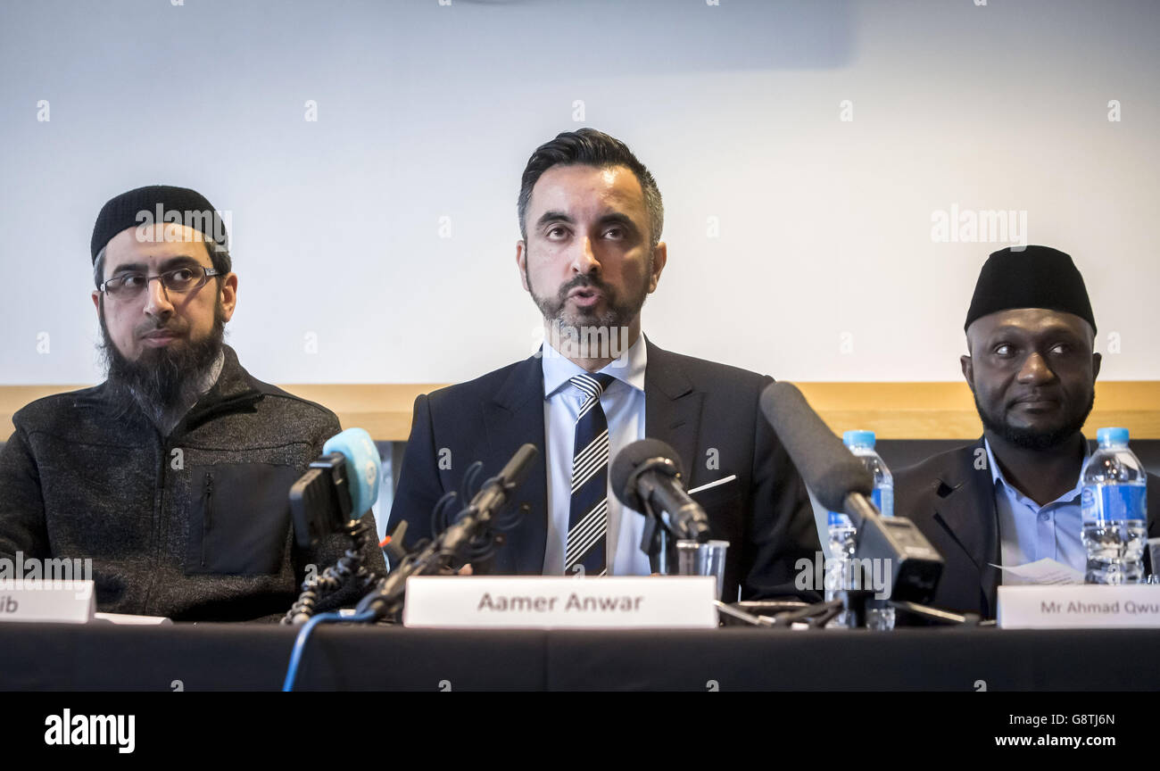 Asad Shah death Stock Photo