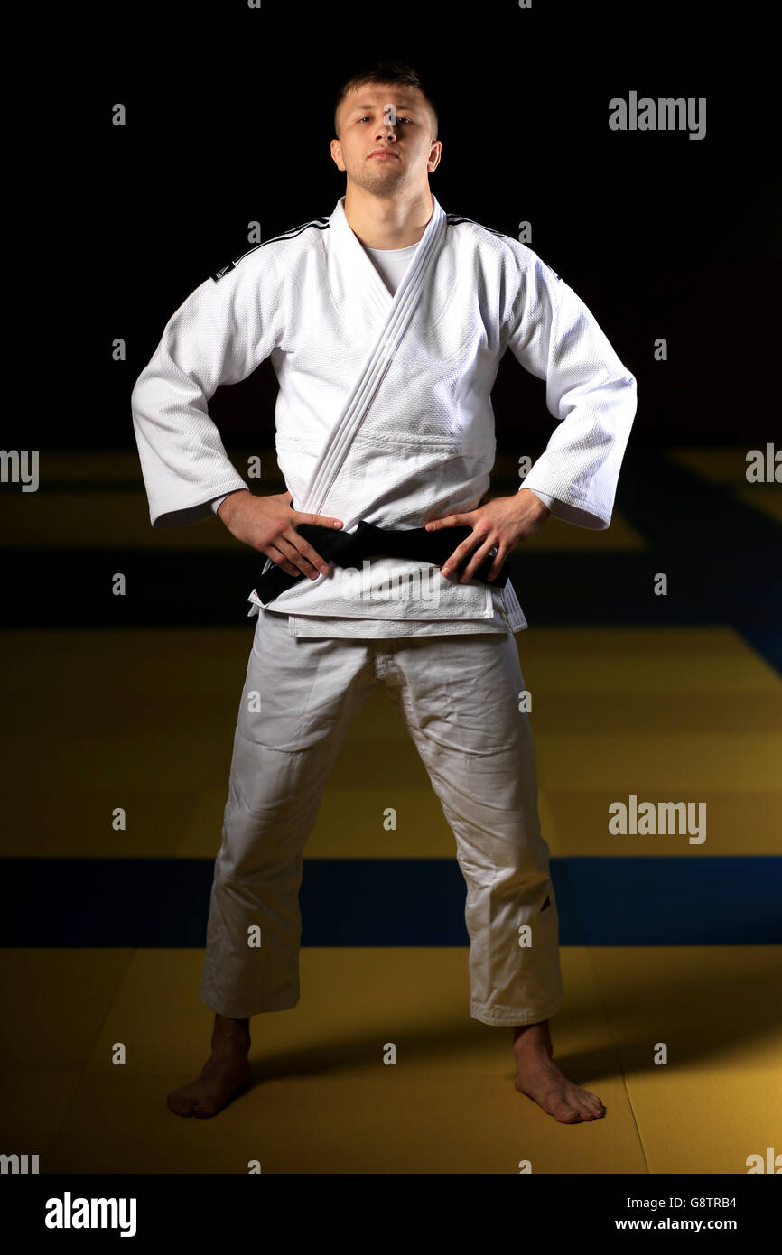 British Judo Media Day University of Wolverhampton Stock Photo