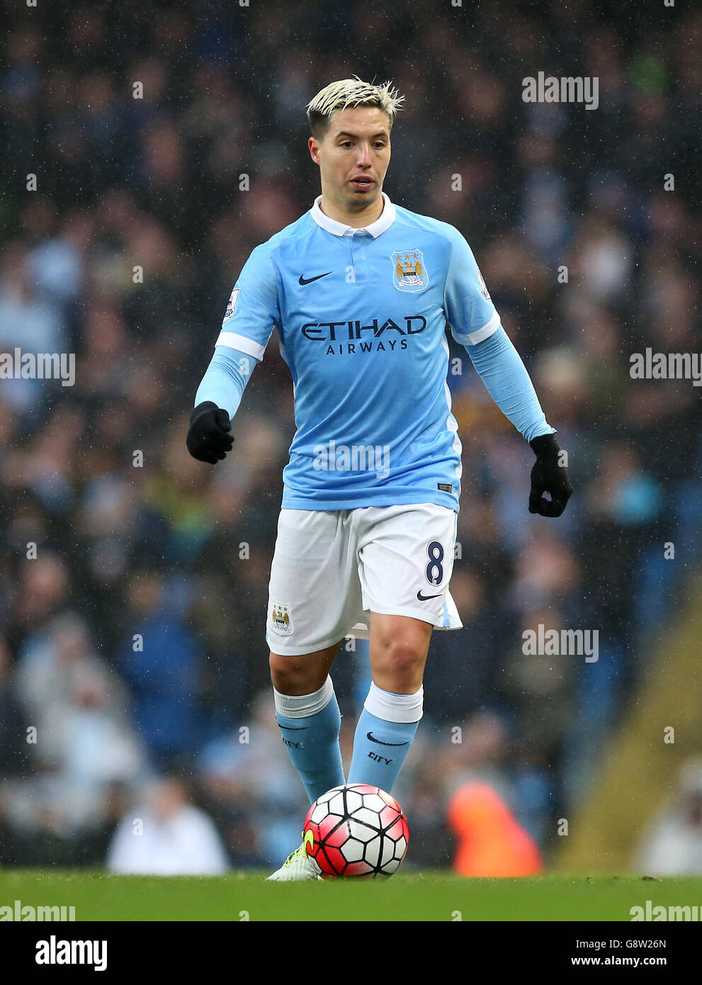 Manchester city player samir nasri hi-res stock photography and ...