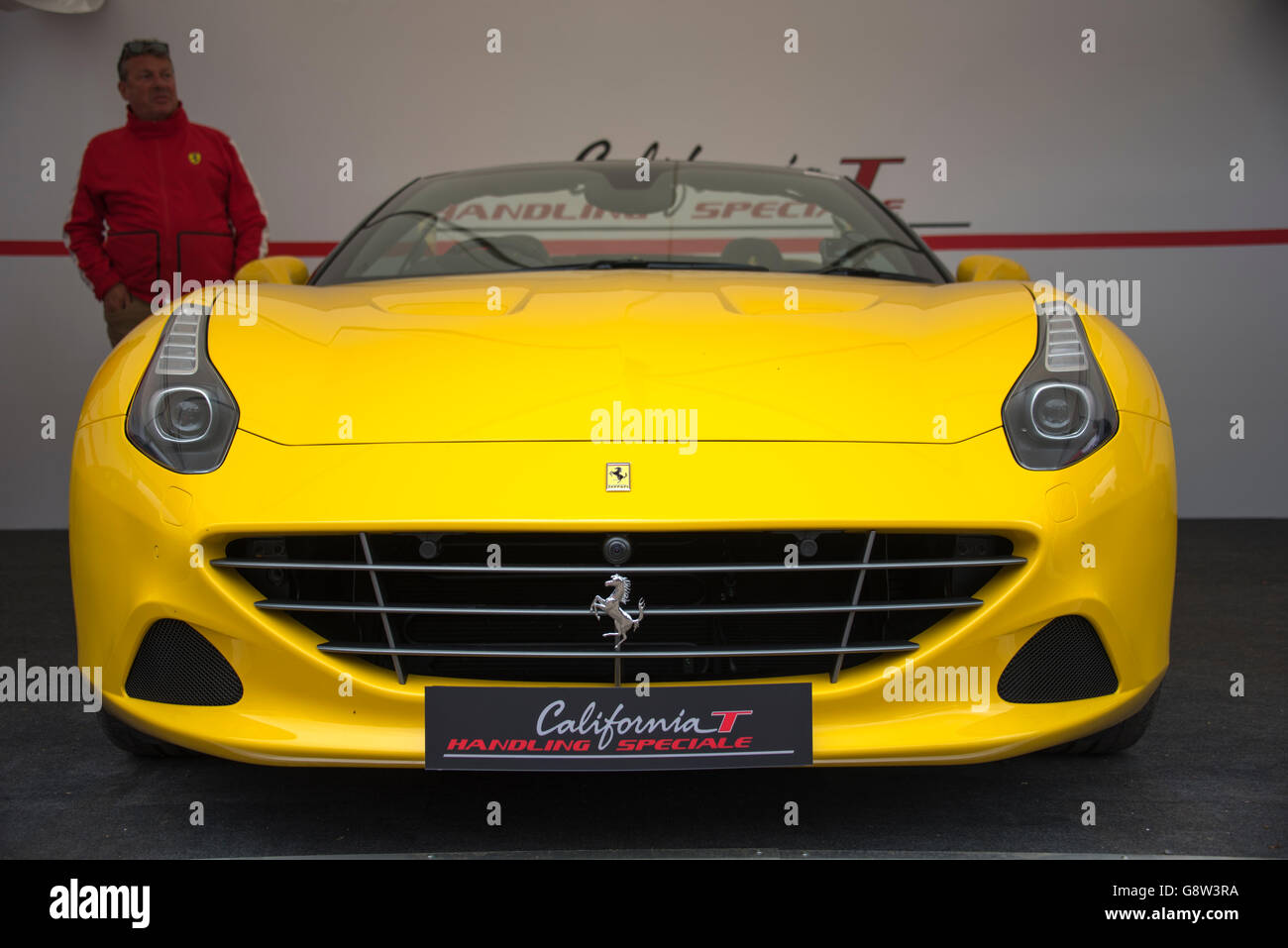 Ferrari California at Goodwood FOS Stock Photo