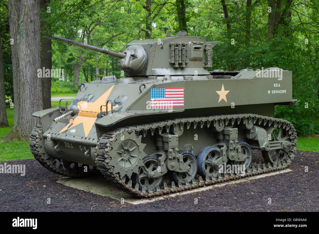 M3 stuart tank stock photography images - Alamy