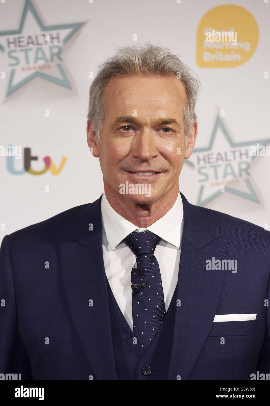 Dr Hilary Jones arriving at the Good Morning Britain's Health Star