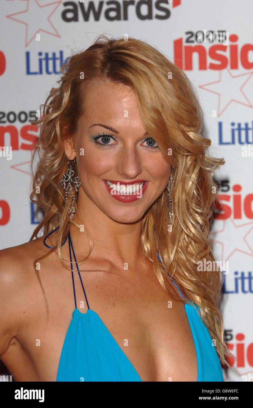 Inside Soap Awards, Floridita. Sarah Manners from Casualty. Stock Photo