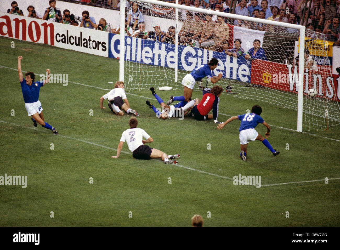 Soccer - FIFA World Cup Final 1982 - Italy V West Germany - Santiago ...