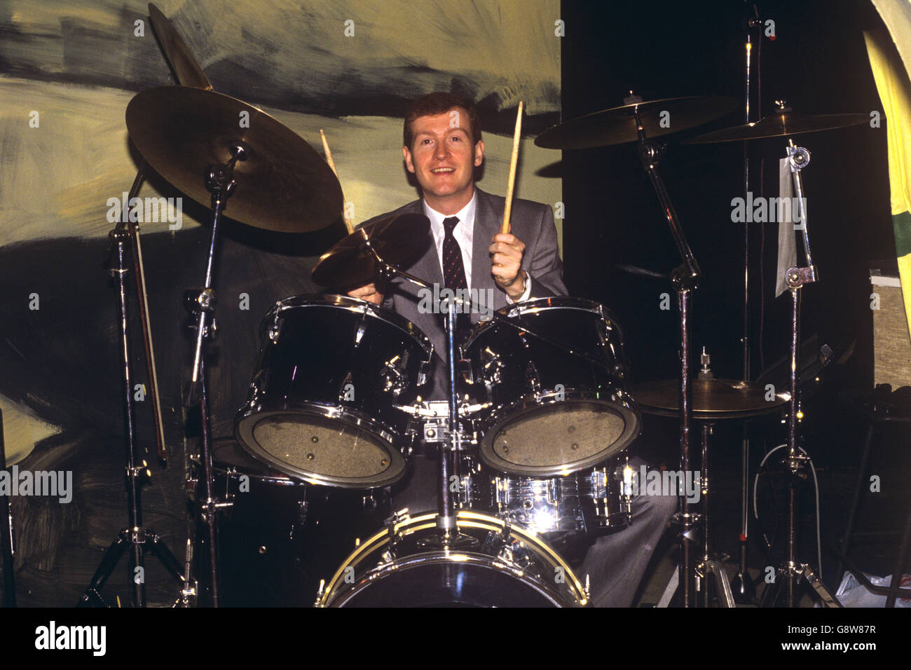 Snooker Player Steve Davis Stock Photo Alamy