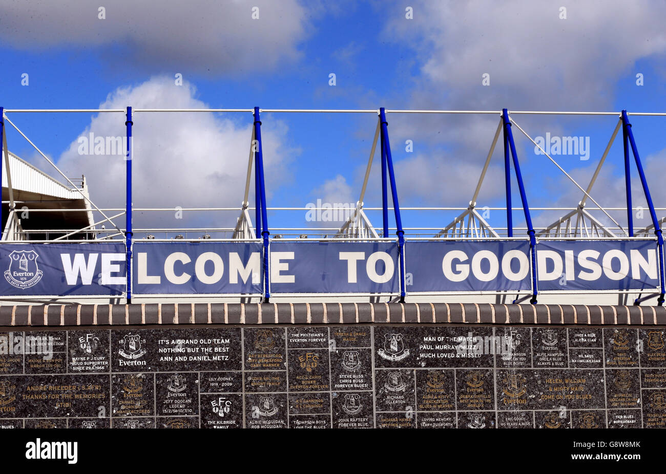 Everton v Southampton - Barclays Premier League - Goodison Park Stock Photo