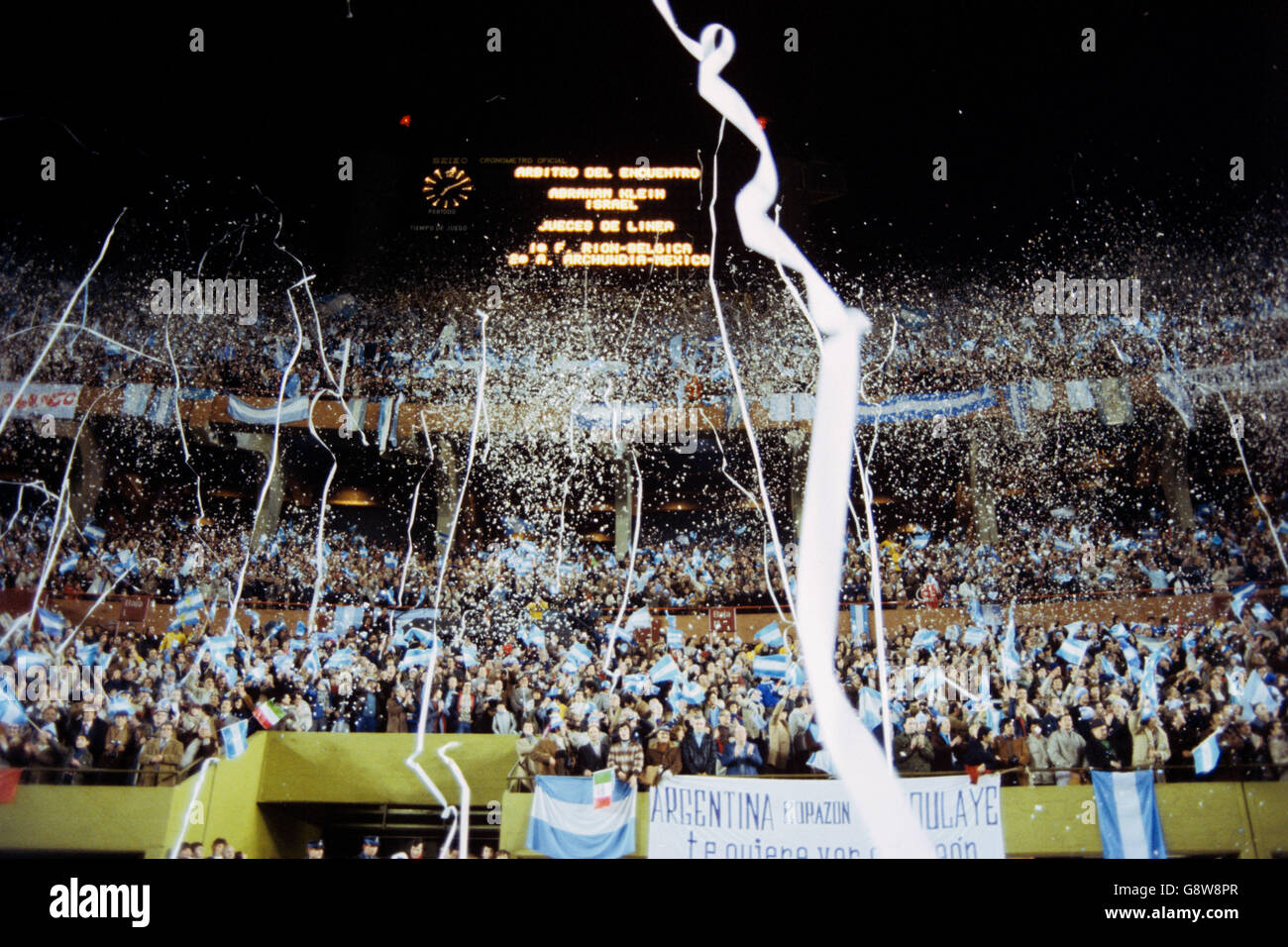 Soccer World Cup Argentina 1978 Group One Italy v Argentina Stock Photo 108735167 Alamy