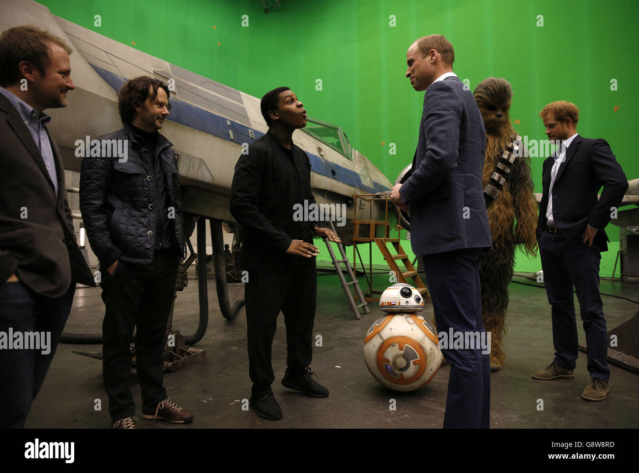 Royal visit to pinewood studios hires stock photography and images Alamy