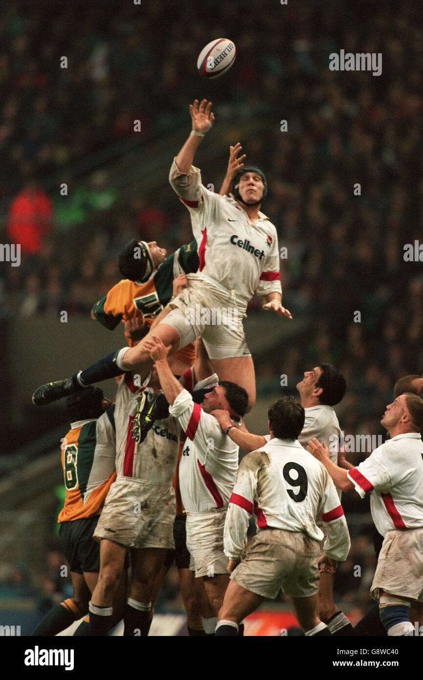 Rugby Union - England v Australia Stock Photo - Alamy