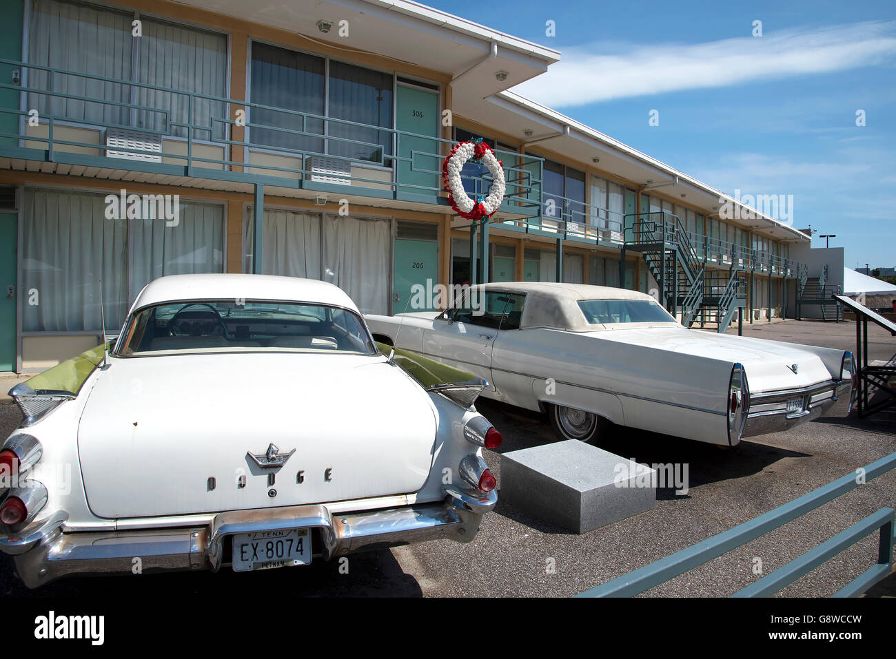 Lorraine Motel in Memphis Tennessee where Martin L. King Jnr was