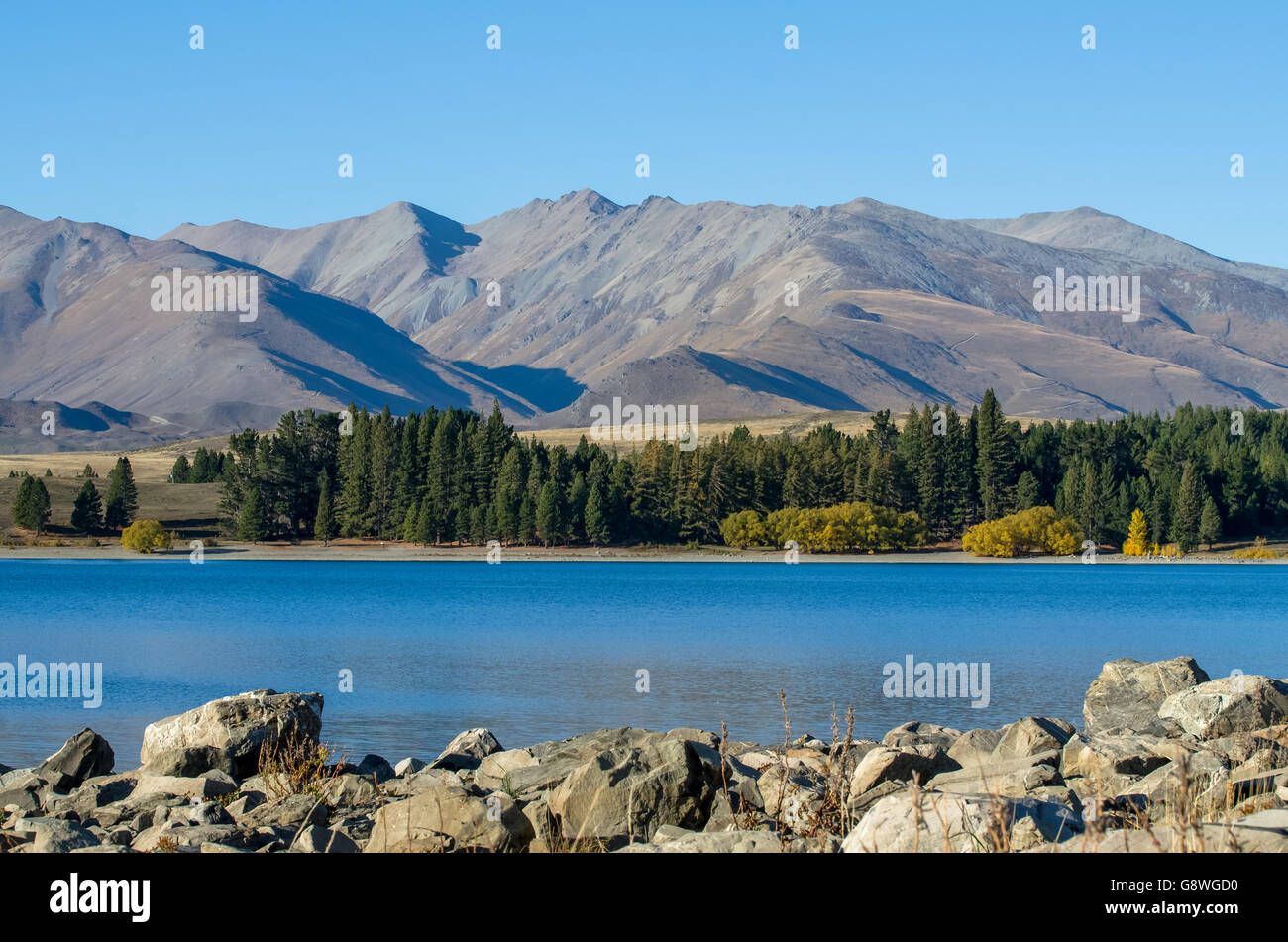 Lake Tekapo in New Zealand Stock Photo - Alamy